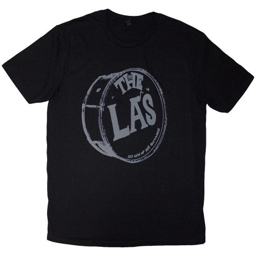 Front - The La´s Unisex Adult Drum Head Logo T-Shirt