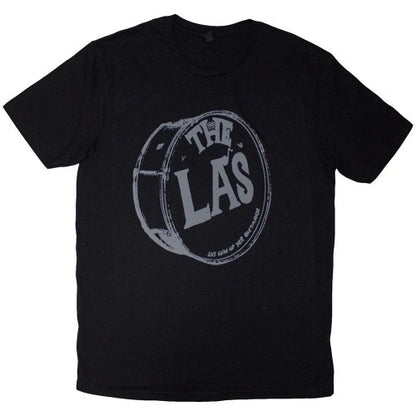 Front - The La´s Unisex Adult Drum Head Logo T-Shirt