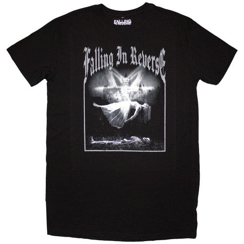 Front - Falling In Reverse Womens/Ladies Floating T-Shirt Dress