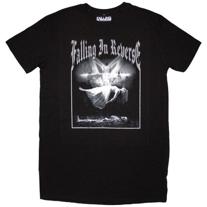 Front - Falling In Reverse Womens/Ladies Floating T-Shirt Dress