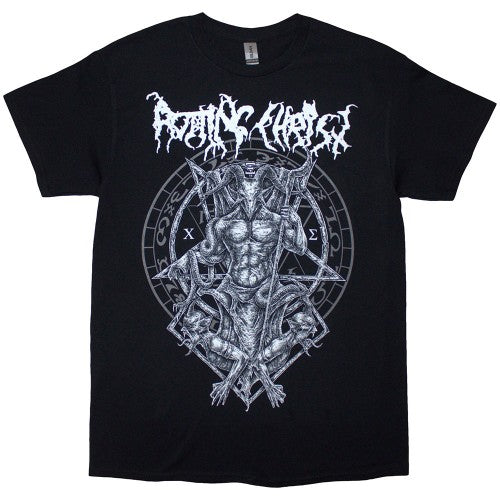 Front - Rotting Christ Unisex Adult Hellenic Black Metal Legions Back Print T-Shirt
