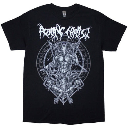 Front - Rotting Christ Unisex Adult Hellenic Black Metal Legions Back Print T-Shirt