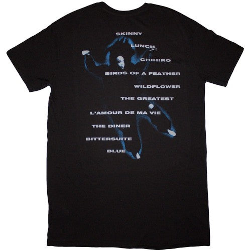 Front - Billie Eilish Womens/Ladies Hit Me Hard And Soft Track List T-Shirt Dress