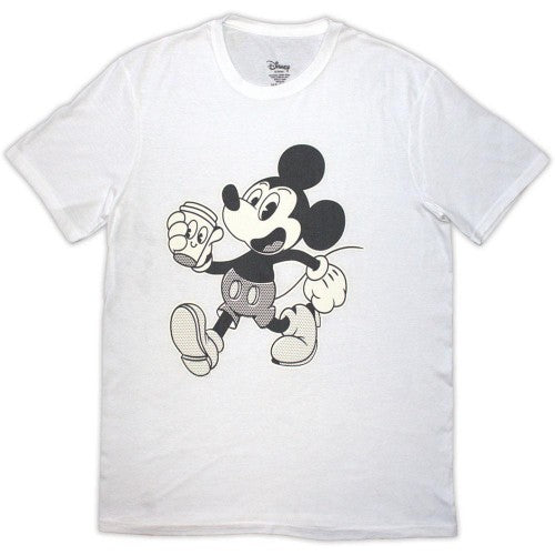 Front - Disney Unisex Adult Mickey Coffee T-Shirt