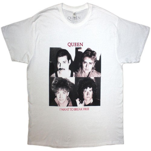 Front - Queen Unisex Adult I Want To Break Free T-Shirt