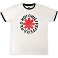 Front - Red Hot Chilli Peppers Unisex Adult Ringer Logo T-Shirt