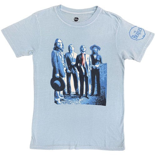 Front - The Beatles Unisex Adult Hat In Hand T-Shirt