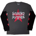 Front - The Smashing Pumpkins Unisex Adult Star Logo Layered Long-Sleeved T-Shirt