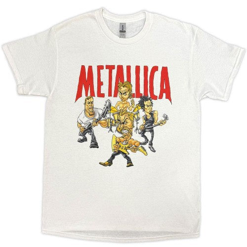 Front - Metallica Unisex Adult Load Chavez Cartoon T-Shirt