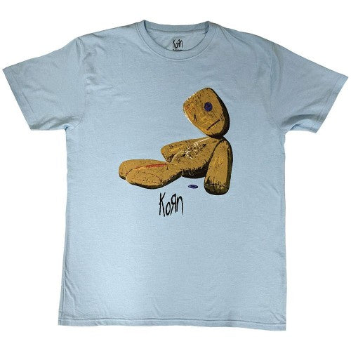 Front - Korn Unisex Adult Issues Rag Doll T-Shirt