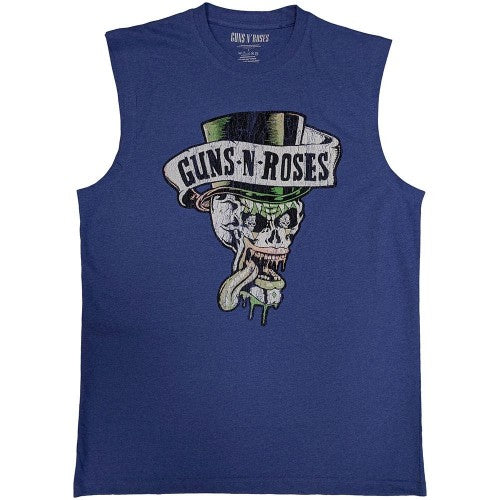 Front - Guns N Roses Unisex Adult Top Hat Tank Top