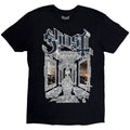 Front - Ghost Unisex Adult Skeletour World Tour 2025 Back Print T-Shirt