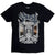 Front - Ghost Unisex Adult Skeletour World Tour 2025 Back Print T-Shirt