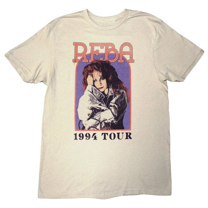 Front - Reba McEntire Unisex Adult 1994 Tour Back Print T-Shirt