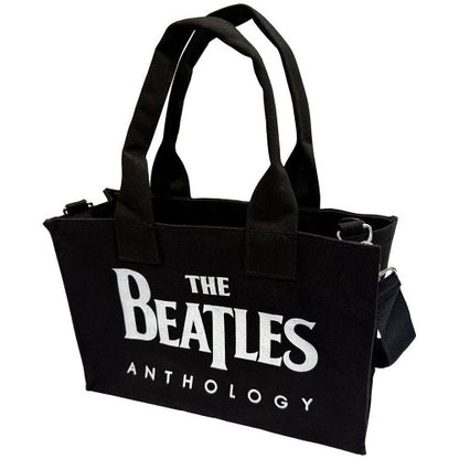 Front - The Beatles Anthology Cotton Back Print Tote Bag