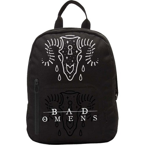 Front - Bad Omens Ram Skull Mini Backpack