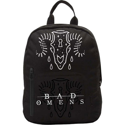 Front - Bad Omens Ram Skull Mini Backpack