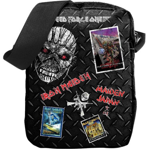 Front - Iron Maiden Tour Crossbody Bag