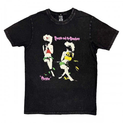 Front - Siouxsie & The Banshees Unisex Adult Christine Stone Wash T-Shirt