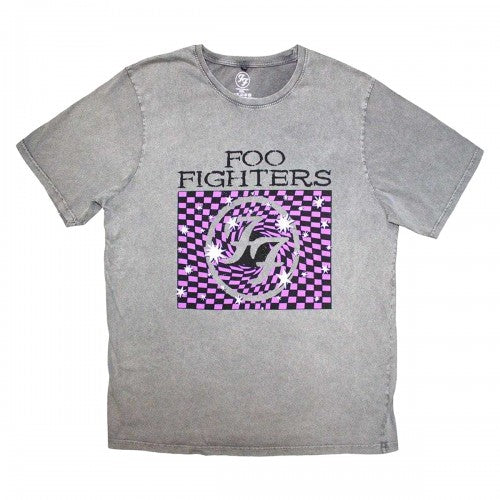 Front - Foo Fighters Unisex Adult FF 4 Stone Wash T-Shirt