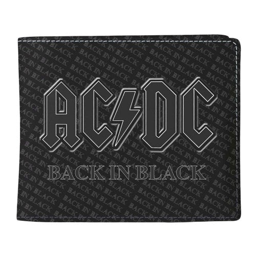 Front - AC/DC Back In Black Wallet