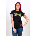 Front - Ghost Womens/Ladies Keyline Logo Skinny T-Shirt