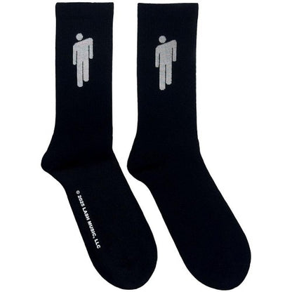 Front - Billie Eilish Unisex Adult Blohsh Logo Ankle Socks