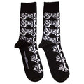 Front - Ghost Unisex Adult Repeat Logo Ankle Socks