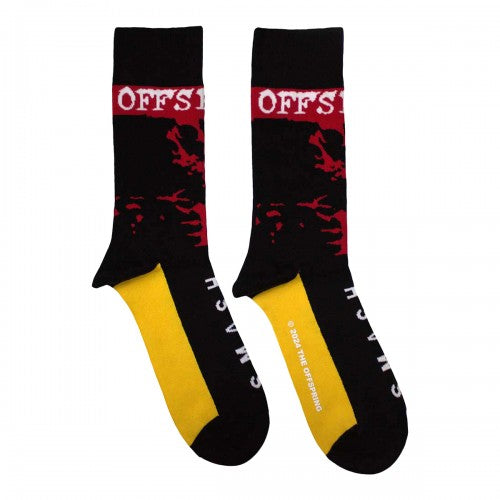 Front - The Offspring Unisex Adult Smashed Ankle Socks
