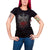 Front - Slayer Womens/Ladies Bloody Shield T-Shirt