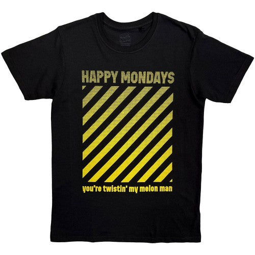 Front - Happy Mondays Unisex Adult You´re Twistin´ My Melon Man T-Shirt