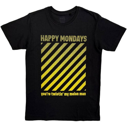 Front - Happy Mondays Unisex Adult You´re Twistin´ My Melon Man T-Shirt