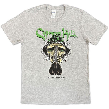 Front - Cypress Hill Unisex Adult Skull Bucket T-Shirt