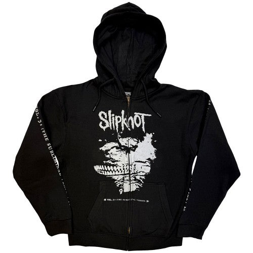 Front - Slipknot Unisex Adult Subliminal Verses Back Print Hoodie