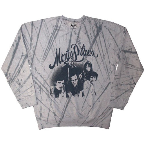 Front - Monty Python Unisex Adult Group Shot Washed Sweatshirt
