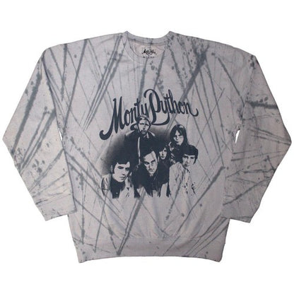 Front - Monty Python Unisex Adult Group Shot Washed Sweatshirt