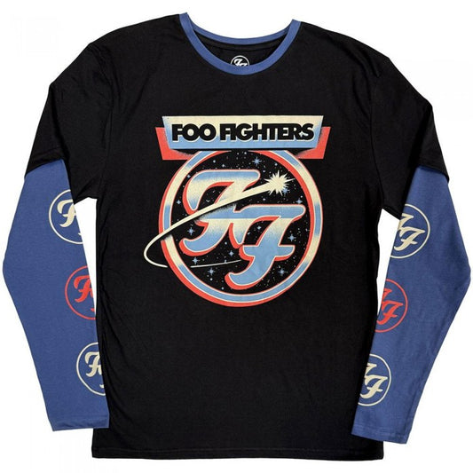 Front - Foo Fighters Unisex Adult Comet Layered Long-Sleeved T-Shirt