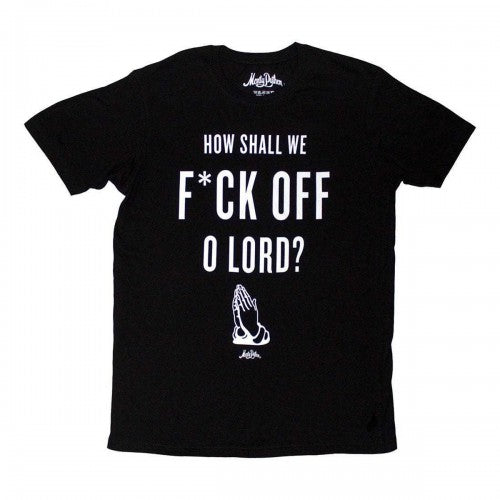 Front - Monty Python Unisex Adult F Off T-Shirt