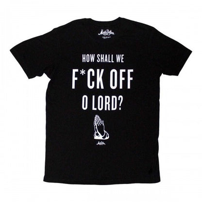 Front - Monty Python Unisex Adult F Off T-Shirt