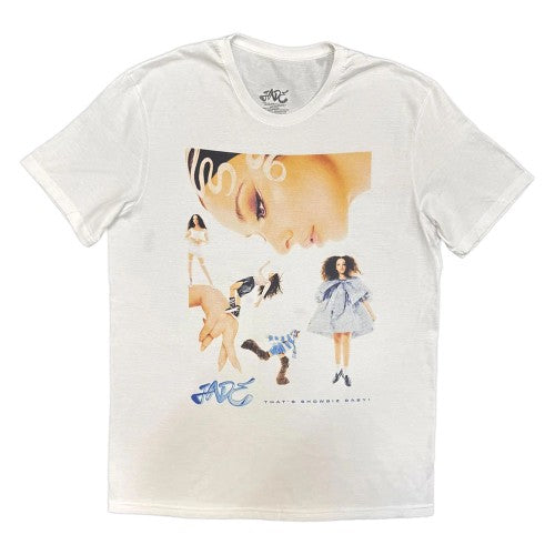 Front - Jade Unisex Adult Stone Wash T-Shirt