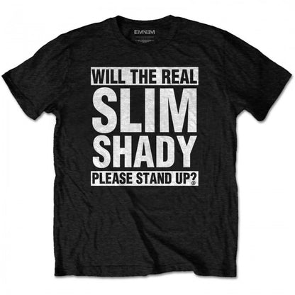 Front - Eminem Unisex Adult The Real Slim Shady T-Shirt
