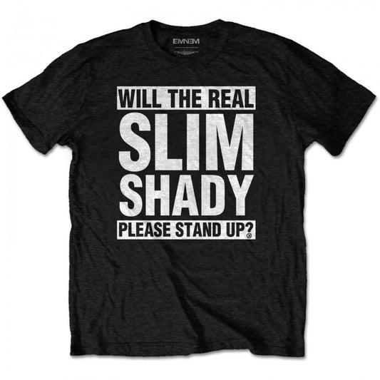 Front - Eminem Unisex Adult The Real Slim Shady T-Shirt
