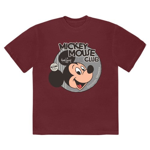 Front - Disney Unisex Adult Mickey Mouse Club T-Shirt