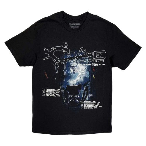 Front - Chase Atlantic Unisex Adult Aura European Tour ´25 Long-Sleeved T-Shirt