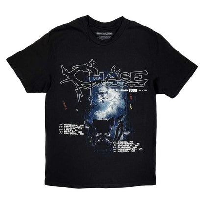 Front - Chase Atlantic Unisex Adult Aura European Tour ´25 Long-Sleeved T-Shirt