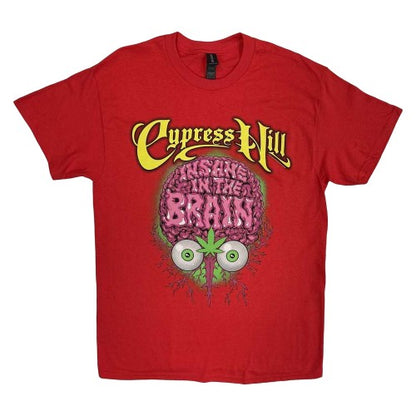 Front - Cypress Hill Unisex Adult Insane In The Brain T-Shirt