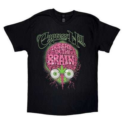 Front - Cypress Hill Unisex Adult Insane In The Brain EU Tour ´25 T-Shirt