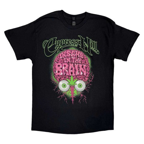 Front - Cypress Hill Unisex Adult Insane In The Brain EU Tour ´25 T-Shirt