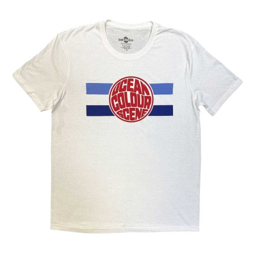 Front - Ocean Colour Scene Unisex Adult Sphere Logo T-Shirt