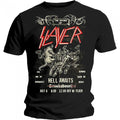 Front - Slayer Unisex Adult Vintage Flyer T-Shirt